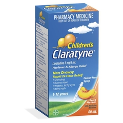 Siro trị dị ứng Children's Claratyne Hayfever & Allergy Relief 60ml