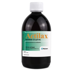 Siro trị táo bón Actilax Mixture 500ml (Lactulose 3.3g/5ml)