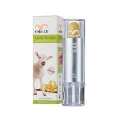 Son dưỡng môi Rebirth Vanilla Lip Balm Cocoa Butter & Vitamin E 3.7g