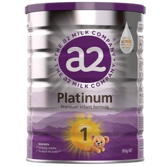 Sữa A2 Platinum số 1 Infant Formula 900g cho trẻ từ 0-6 tháng