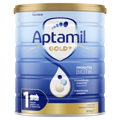 Sữa Aptamil Gold Plus Úc số 1 Infant Formula 900g (0-6 tháng)