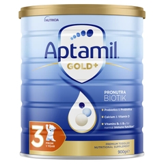 Sữa Aptamil Gold+ Úc số 3 Pronutra+ Toddler 900g (1-3 tuổi)