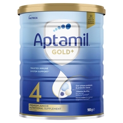 Sữa Aptamil Gold+ Úc số 4 Junior 900g dành cho trẻ trên 2 tuổi
