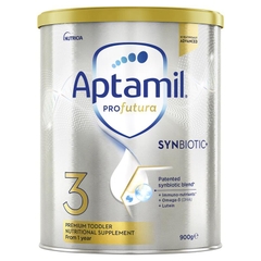 Sữa Aptamil Úc số 3 Profutura Synbiotic+ 900g (1-3 tuổi)