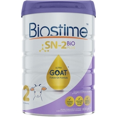 Sữa dê Biostime SN-2 Bio Plus số 2 Ultra Goat 800g (6-12 tháng)