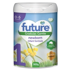 Sữa Future số 1 Gradulac Gentle Newborn Infant 900g (0-6 tháng)