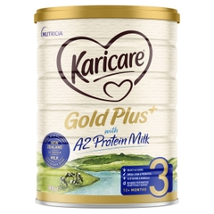 Sữa Karicare Gold Plus A2 Protein số 3 Toddler 900g (1-3 tuổi)