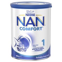 Sữa NAN Comfort Úc số 1 Infant 800g dành cho trẻ từ 0-6 tháng