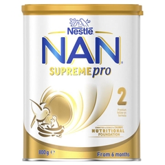 Sữa NAN Supreme Pro Úc số 2 Follow On 800g cho trẻ từ 6-12 tháng
