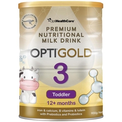 Sữa Opti Gold số 3 Premium Toddler 900g dành cho trẻ từ 1-3 tuổi