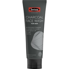 Sữa rửa mặt cho nam Swisse Charcoal Face Wash For Men 120ml