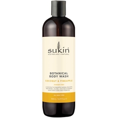 Sữa tắm thảo mộc Sukin Botanical Pineapple & Coconut Body Wash 500ml