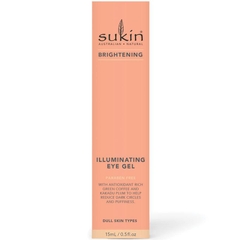 Gel dưỡng mắt Sukin Brightening Illuminating Eye Gel 15ml