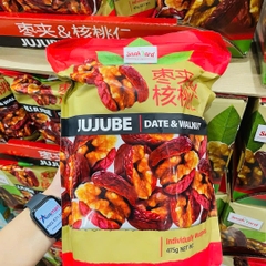 Táo đỏ kẹp hạt óc chó SnakYard Jujube Date & Walnut 475g