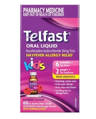 Siro chống dị ứng cho bé Telfast Kids Oral Liquid