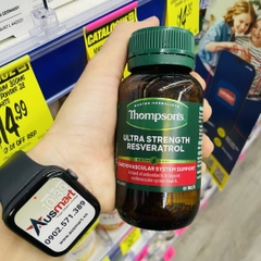 Viên uống chống oxy hóa Thompson's Ultra Strength Resveratrol