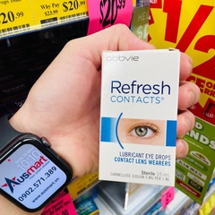 Thuốc nhỏ mắt Refresh Contact Eye Drops giảm khô mắt 15ml
