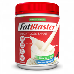 FatBlaster Vanilla của Úc Naturopathica hỗ trợ giảm cân 430g