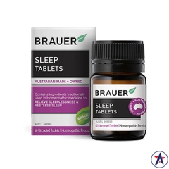 Viên hỗ trợ giấc ngủ Brauer Sleep 60 viên