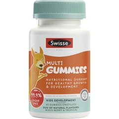 Kẹo dẻo vitamin tổng hợp cho bé Swisse Kids Multi Gummies 60 viên