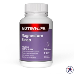 Viên uống bổ sung Magie, hỗ trợ giấc ngủ Nutra-Life Magnesium Sleep