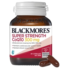 Viên uống hỗ trợ tim mạch Blackmores Super Strength CoQ10 300mg