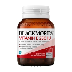Viên uống chống oxy hóa Blackmores Vitamin E 250IU 50 viên