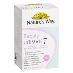 Viên uống đẹp da ngăn ngừa lão hóa Nature's Way Beauty Ultimate 7 Targets 7 Signs of Ageing 60 viên