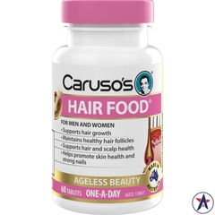 Viên uống dưỡng tóc Caruso's Hair Food 60 viên