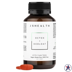 Viên uống giải độc cơ thể & giảm đầy bụng JSHEALTH Detox + Debloat 60 viên