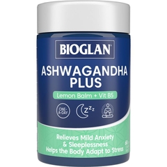 Viên uống hỗ trợ an thần Bioglan Ashwagandha Plus 60 viên