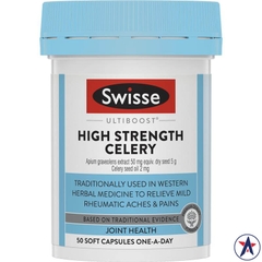 Viên uống hỗ trợ điều trị bệnh gout Swisse Celery 5000mg 50 viên