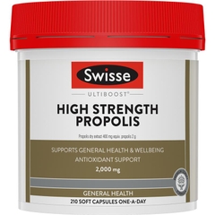Viên uống keo ong Swisse Ultiboost High Strength Propolis 2000mg