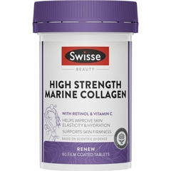 Viên uống Marine Collagen Swisse Beauty High Strength 60 viên