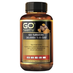 Viên uống tinh chất nghệ GO Healthy Go Turmeric 30,000+ 1-A-Day 60 viên