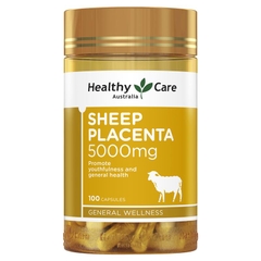 Nhau thai cừu Úc Healthy Care Sheep Placenta 5000mg 100 viên