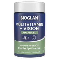 Vitamin tổng hợp bổ mắt Bioglan Multivitamin + Vision Advanced 50 viên