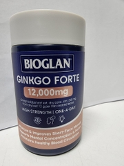Viên uống tăng cường trí nhớ và tập trung Bioglan Ginkgo Forte 12,000mg 60 viên