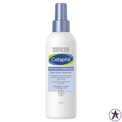 Xịt dưỡng ẩm toàn thân Cetaphil Optimal Hydration Body Spray 207ml