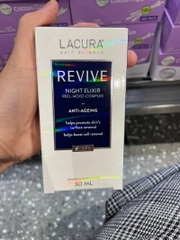 Serum chống lão hóa ban đêm LACURA Revive Night Elixir Peel Moist Complex Anti-Ageing 30ml