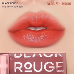 Black Rouge Double Layer Over Velvet