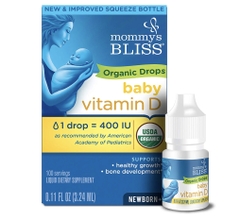 Mommy's Bliss Organic drops Baby vitamin D