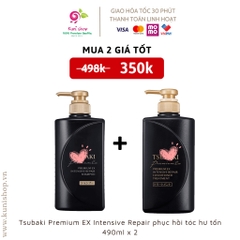 Tsubaki Premium EX Intensive Repair phục hồi tóc hư tổn