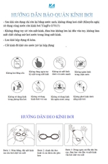 Kính bơi tráng gương  Yingfa Y6600AFM  chống tia UV và sương mù