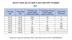 Quần bơi chuyên nghiệp nam Yingfa 9641 size cho người lớn và trẻ em