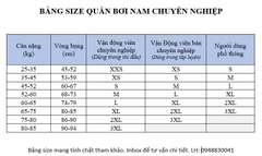 Quần bơi chuyên nghiệp nam Yingfa-Disney D28083 cho người lớn và trẻ em