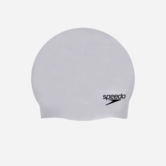 Mũ bơi Speedo 8-709849086 Plain Moulded Silicone Cap Grey