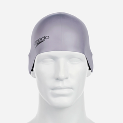 Mũ bơi Speedo 8-709849086 Plain Moulded Silicone Cap Grey