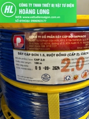 Dây điện Daphaco 2.0 đơn cáp cv 7 sợi (100m)