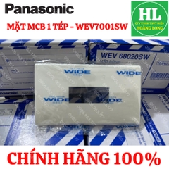Panasonic dòng WIDE  CÔNG TẮC, Ổ CẮM , MẶT 1, 2, 3, 4, 6 THIẾT BỊ CHÍNH HÃNG